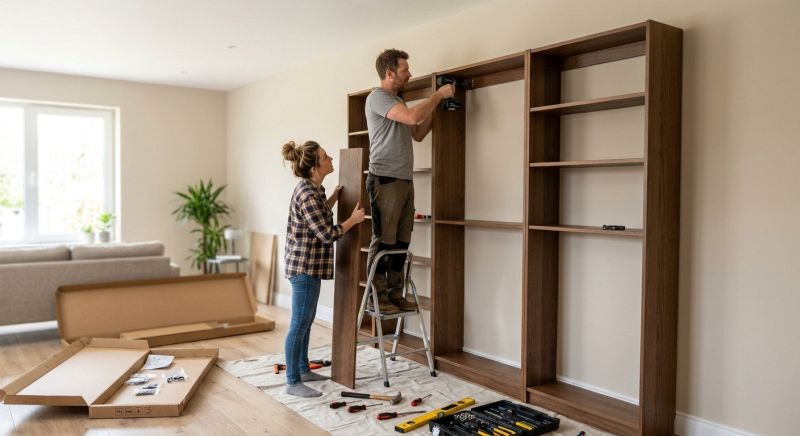 Bookcase Installation in Frederick, MD