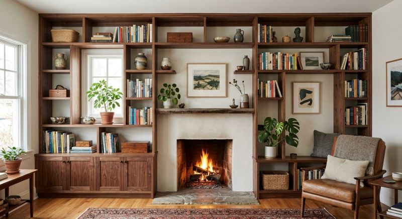 Custom Bookshelves Installation in Annapolis, MD